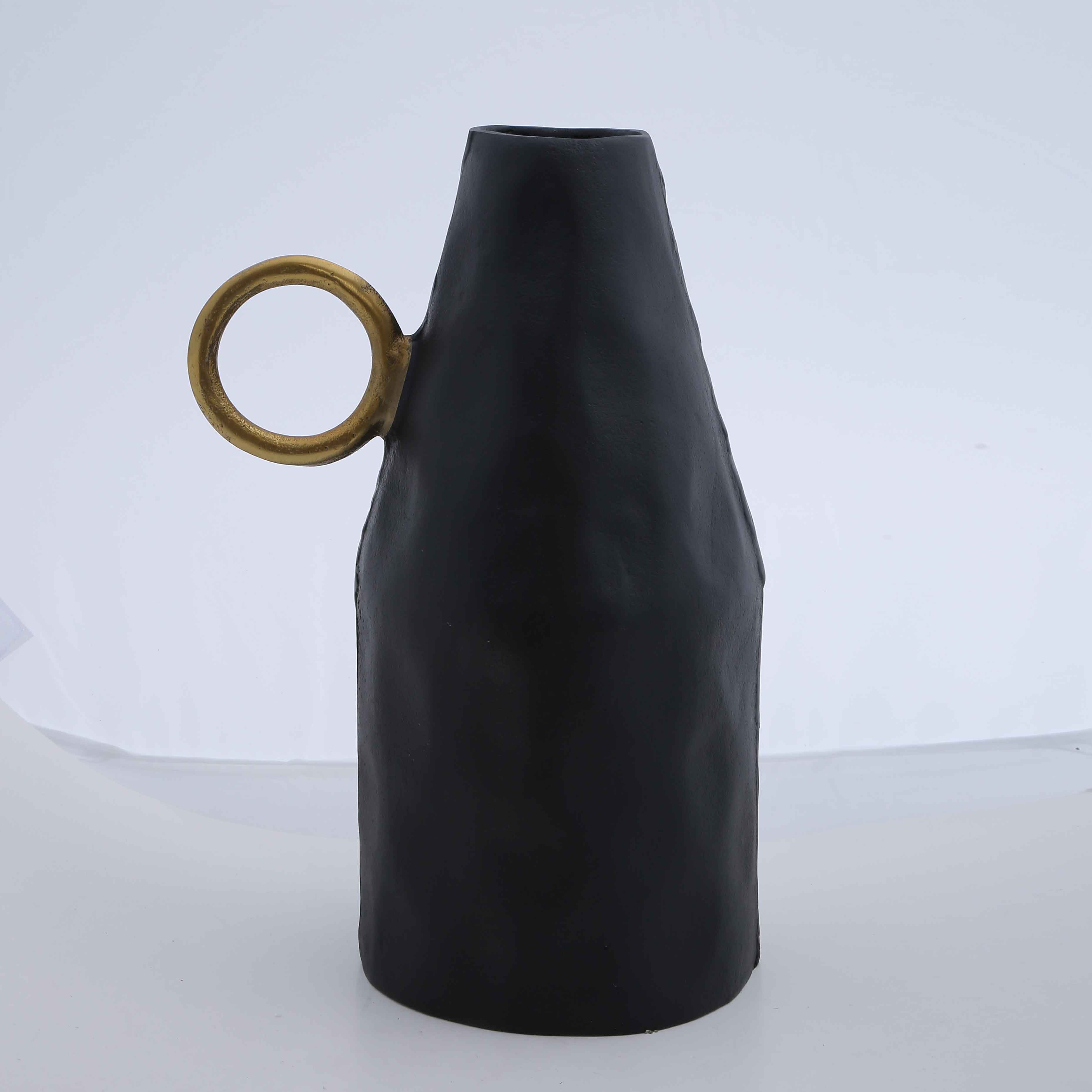 Metal Yüzüklü Vazo AK.KA0012